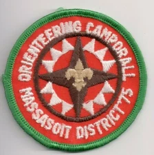 BSA 		Narragansett Council Rhode Island, Massasoit District Patch