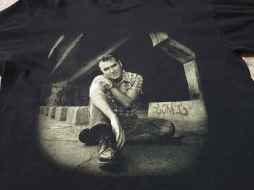 Rare vintage Morrissey t-shirt, The Smiths, Joy Division New Wave Bauhaus - Picture 3 of 10