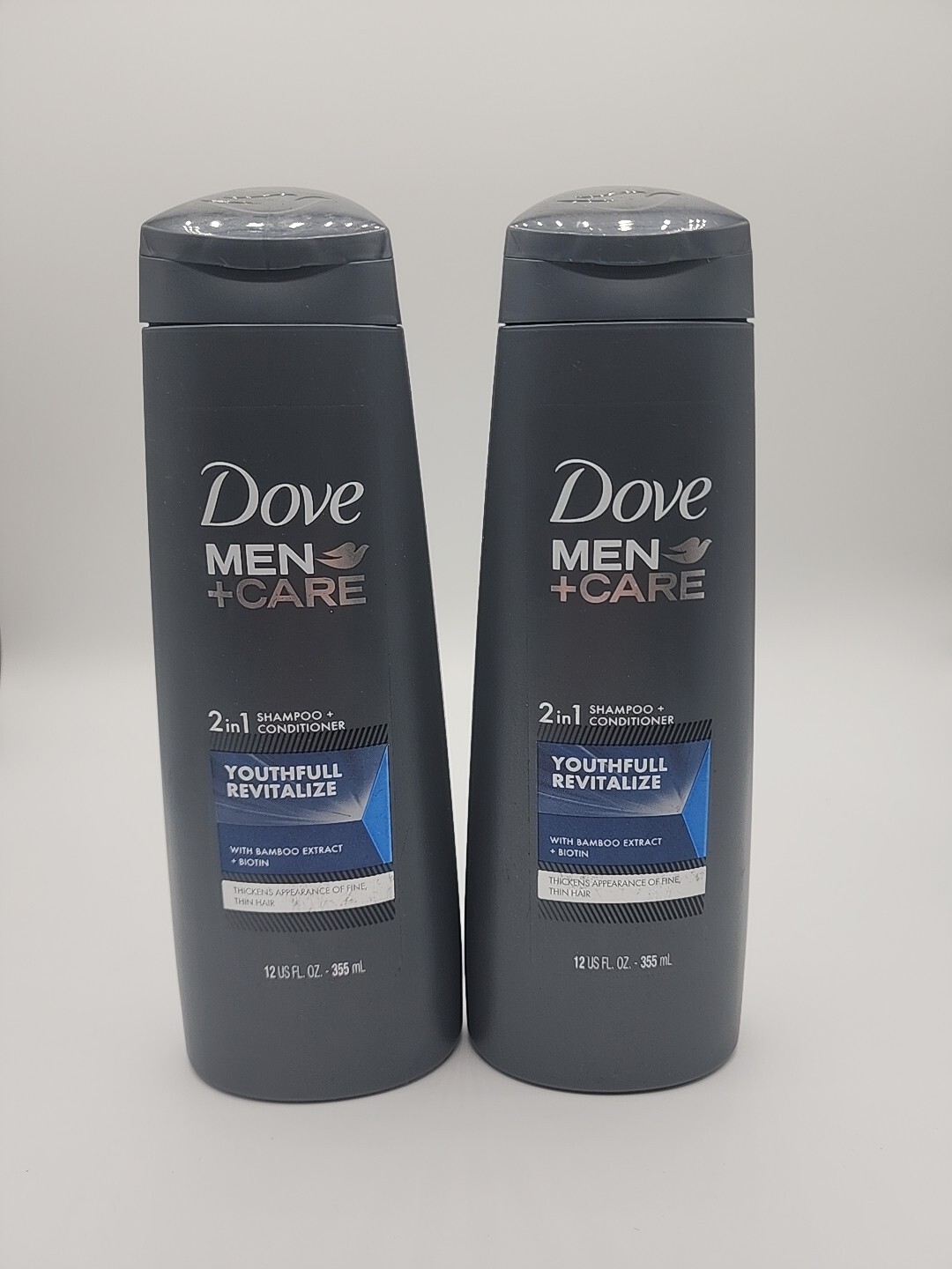 Dove, 2 in 1 Shampoo Men+ Conditioner Youthfull Revitalize, 