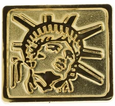 Statue of Liberty (face) Hat or Lapel Pin H70038 F5D16K