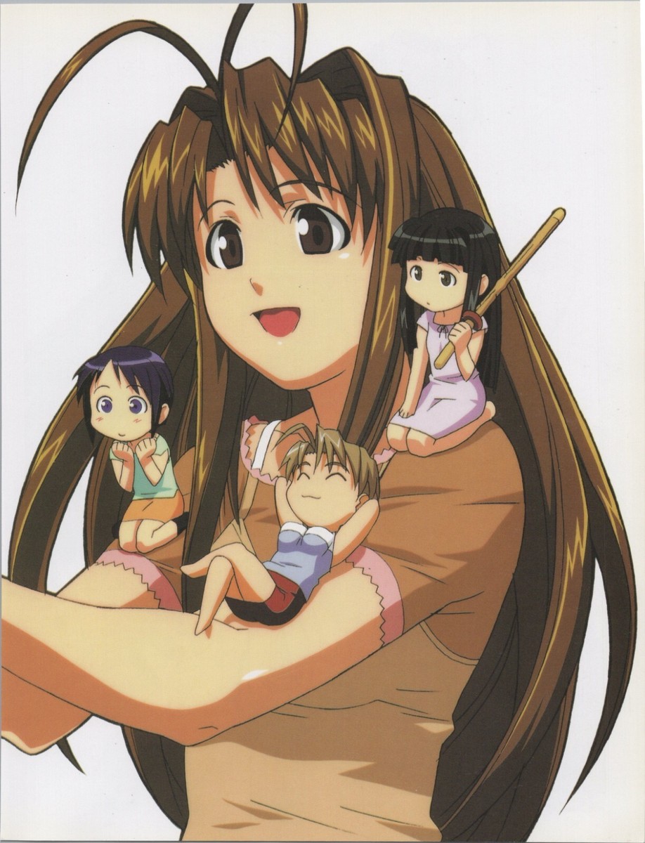 2003 LOVE HINA DOUBLE-SIDED POSTER 2 Posters in 1 (10.8