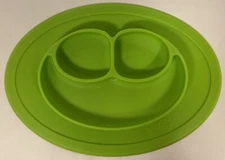 EZPZ Mini Happy Mat Green Placemat Silicone Baby Toddler Feeding Mat