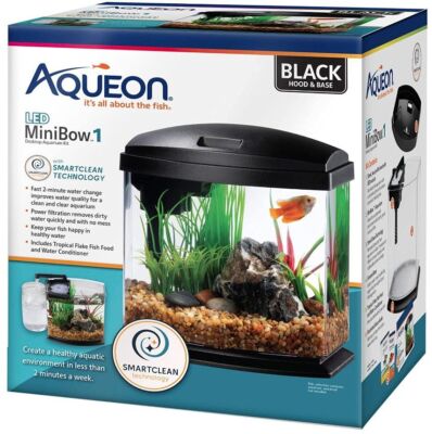 Aquarium, Aqueon (Aqueon LED MiniBow SmartClean Aquarium