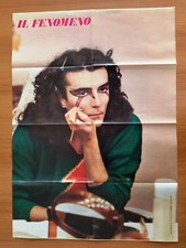 RENATO ZERO POSTER MANIFESTO BIFACCIALE CM. 60X43 #64