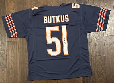 Dick Butkus Signed Jersey Chicago Bears JSA COA Authentic