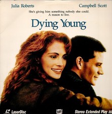 "Dying Young" Extended Play Laserdisc LD - Julia Roberts  Campbell Laser DIsc
