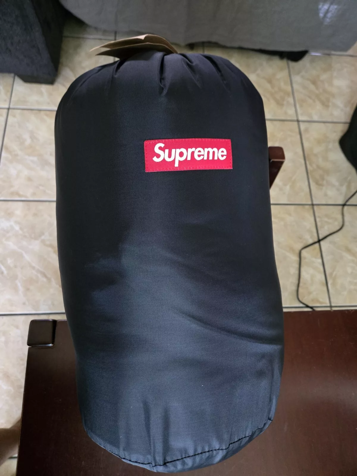 Sac de couchage Supreme The North Face S logo Dolomite 3S 20 vert FW20 flambant neuf