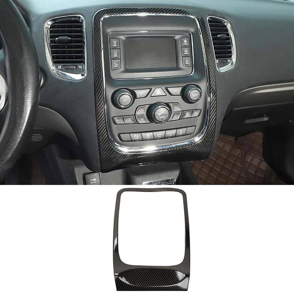 36x Carbon Fiber Interior Full ABS Set Cover Trims Kit for Dodge Durango 2014-20 Foto 4 de 4