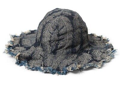 Kapital 12oz Magpie Denim Radio Tulip HAT Indigo Dark Kapital 12oz Magpie Denim Radio Tulip HAT Indigo Dark
