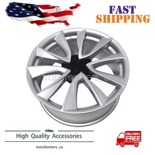 For Tesla Model 3 2017-2023 19" x 8.5" Silver Alloy Replacement Wheel Rim New