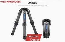 Leofoto LM-362C Short CF Tripod with 75mm Bowl and Bag /Max 99lb