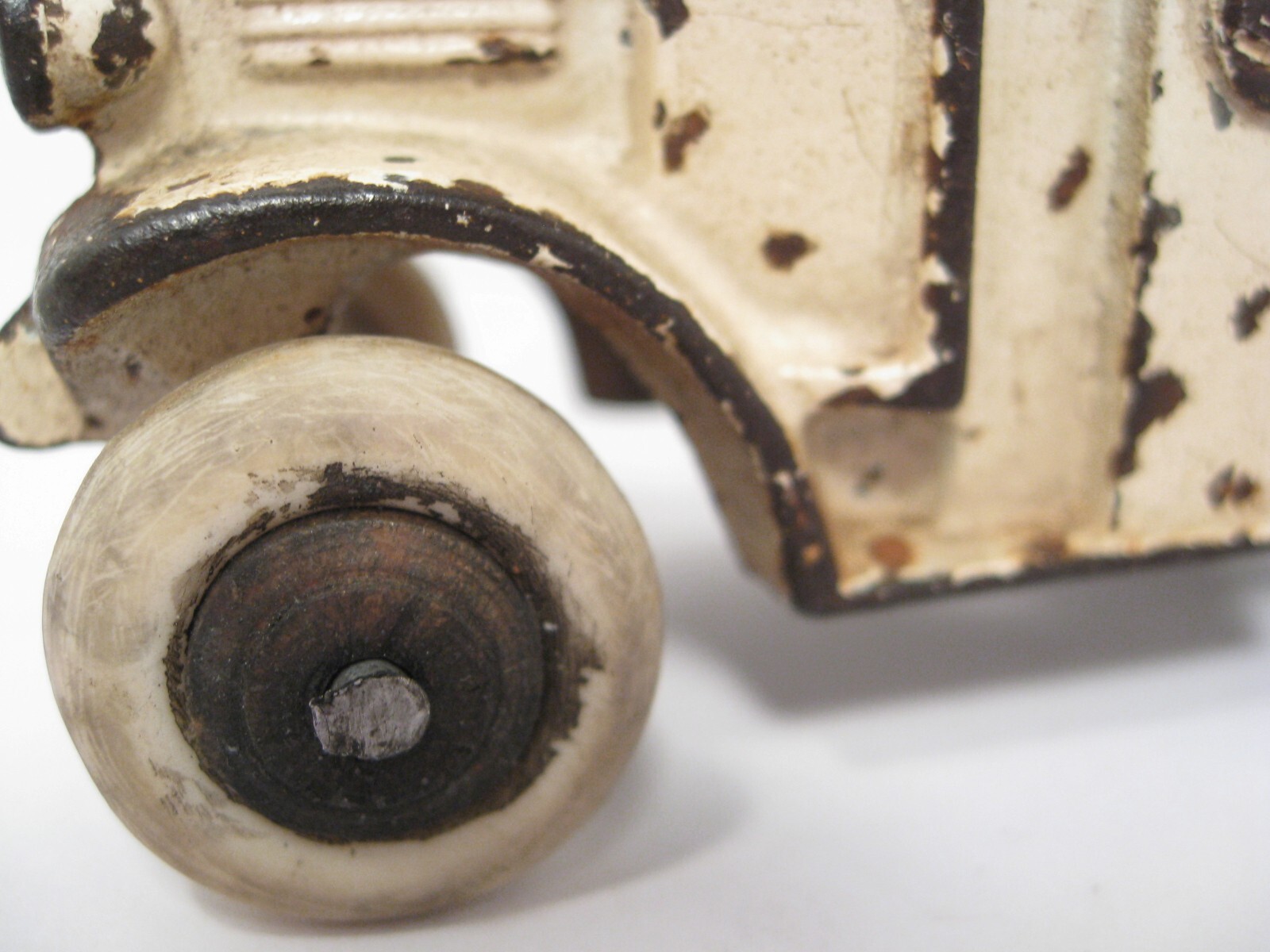 Vintage Cast Iron Milk Cream Delivery Truck Hubley? 3.5" Long eBay