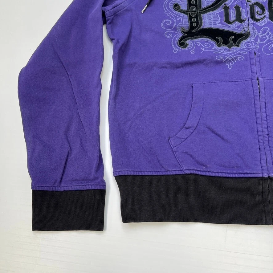 VETEMENTS Felpa con cappuccio Lucky donna extra large Spell Out full zip hype hip palestra core