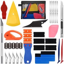 36 PCS Car Window Tint Kit, Vinyl Wrap Tool Window Tint Squeegee Tools 36 Pcs