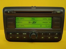 Original Skoda Autoradio Fabia 2   5J    Roomster CD Dance Radio + Code