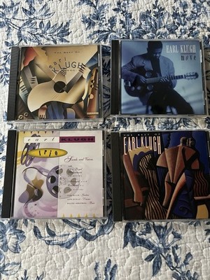 Lot of 4 Earl Klugh CDs   Smooth Jazz Guitar   Best Of & Albums