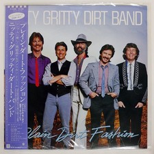 NITTY GRITTY DIRT BAND PLAIN DIRT FASHION WARNER BROS. P11489 Japan OBI VINYL LP
