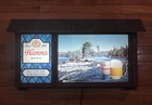 Vintage HAMMS Beer Scene O Rama Bar Light Sign! Lake Rapids CAN Version! MINTY!