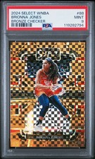 2024 Panini Select WNBA - BRIONNA JONES #88 - BRONZE CHECKER /49 - PSA - /49
