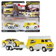 BMW M3 & Rallye-Transporter | Hot Wheels Team Transport Fahrzeuge