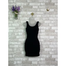 Fashion Nova Tank Top Bodycon Sweater Dress Black