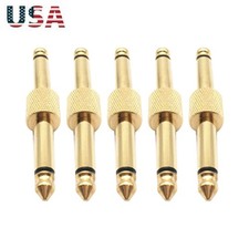 75mm Male to Male audio adapter for audio signal extension in KTV equipment