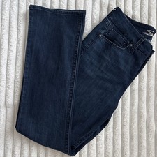 Seven7 Tummyless High Rise Boot Jeans Women's Size 12 Dark Wash Denim Stretch