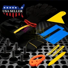 Exclusive Car Wrap Vinyl Tools Kit Scratchfree Squeegee Razor Gloves Magnets 10