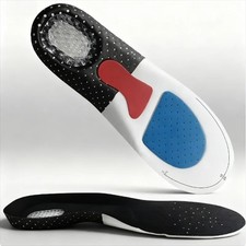 Memory Gel Shoe Insoles Cuttable Breathable Sweat Absorbent Comfort Sport Pads
