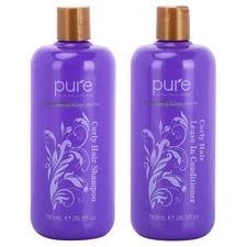 Curly Hair Shampoo and Conditioner Set for Curly Hair. Increase Hydration &