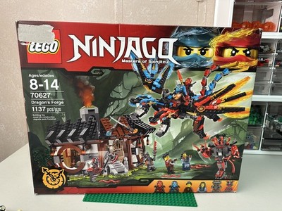 専用☆ Lego Vintage Ninjago Dragon's Forge set Sealed bags opened box