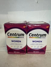 2 X Centrum Women 120 tablets Multivitamin/ Multi-mineral Supplement EXP: 12/26
