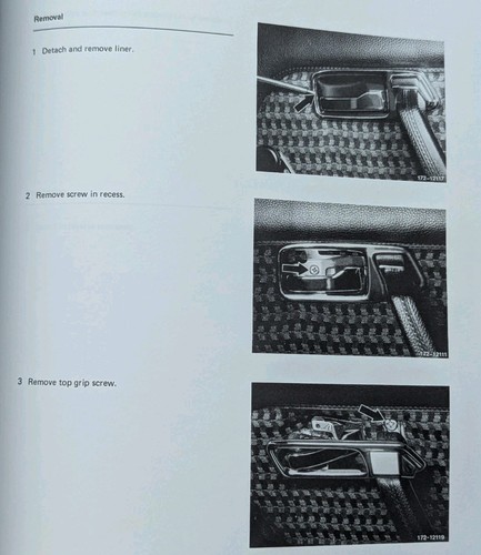 Mercedes-Benz Service Manual Chassis & Body Series 123, Volume 2 1987 - Imagen 5 de 7