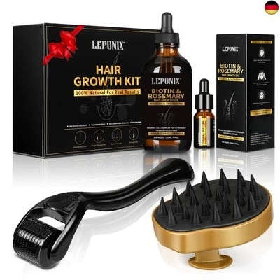 BESUCHE DEN LEPONIX- Rosmarinöl Haare, 120ml Rosemary Oil for Hair Rosmarin öl Mit Kopfhaut M