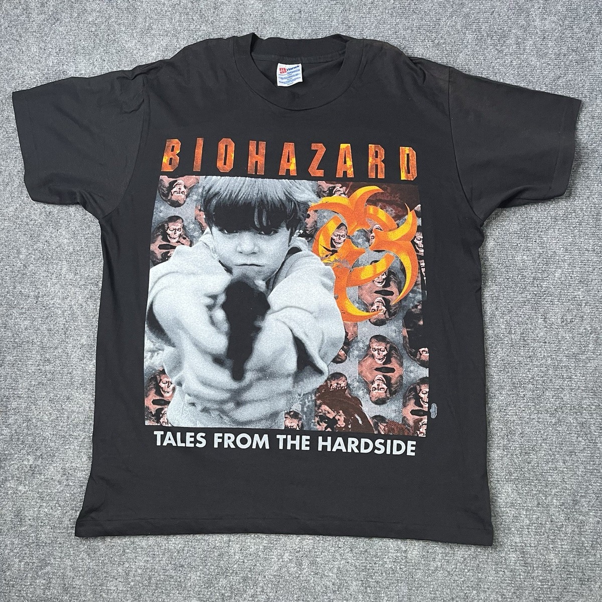 90s BIOHAZARD vintageT Hanes made in usa 90s BIOHAZARD vintageT  