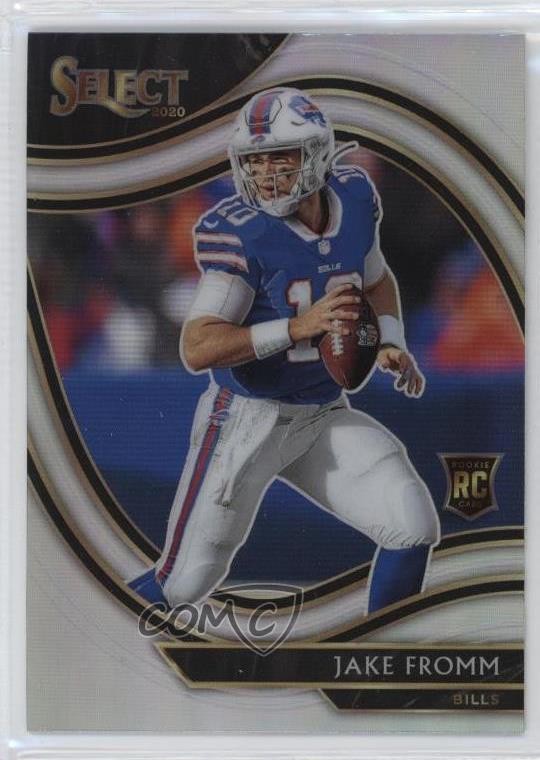 2020 Panini Select Field Level Silver Prizm Jake Fromm #349 Rookie RC ms9