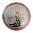 Stardust Silver .999 Fine 1 oz Round - The Terminator Cyberdyne Systems T-800