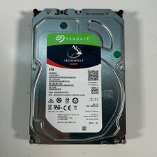 Seagate ST6000VN001 IronWolf NAS 6TB 3.5" SATA AF Internal Hard Drive Used