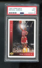 1993-94 Upper Deck #23 Michael Jordan PSA 9 Graded Basketball Card NBA Bull 1994