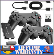 Video Game Console Retro 20000+ Games TV Stick 64G 4K HDMI 2Wireless Controller&