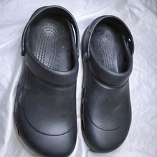 Crocs Adult Bistro Clogs Slip Resistant Shoes mens US 12 black