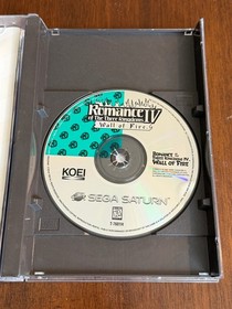 Theme Park & Romance of the Three Kingdoms IV &mdash; Sega Saturn - Both CIB