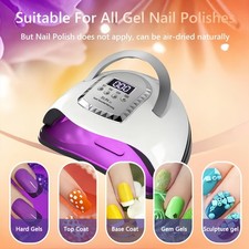 24W Nail Dryer LED Lamp UV Light Polish Gel Curing Machine Electric Manicure
