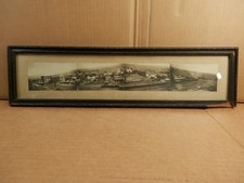 Early 1900's Carbondale PA Panoramic Photograph,Railroad,Milling Co,Coal Breaker