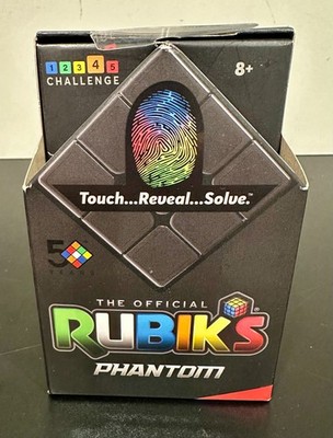 The Official Rubik's Cube Phantom 3x3 Color Changing Cube Advanced Brain Teaser