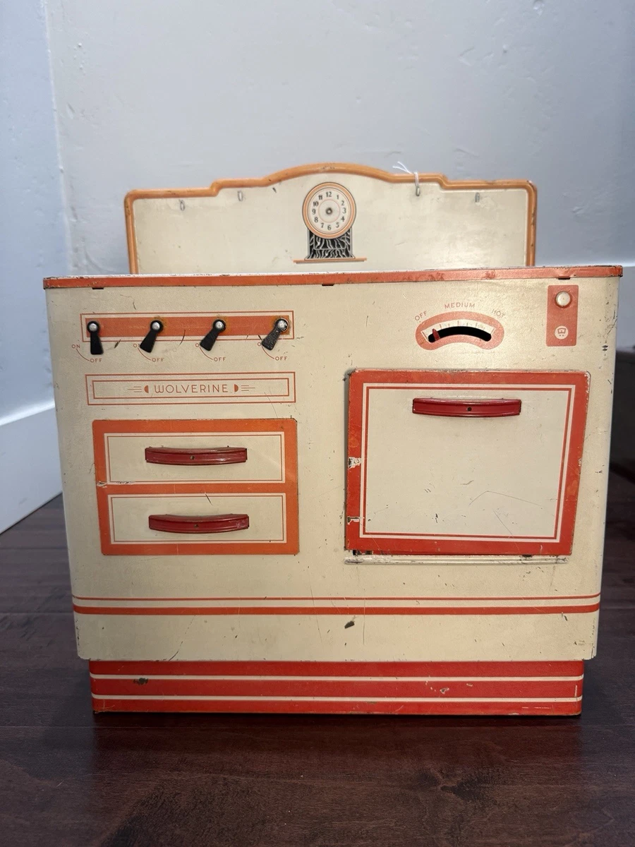Wolverine Tin Toys In Vintage & Antique Toy Kitchen Sets for sale