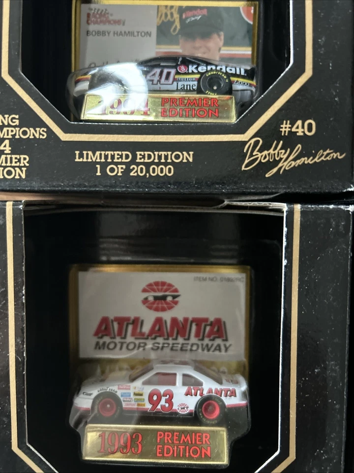 1993 1994  Champions Premier Edition, Set of 9, Die Cast - NASCAR 1:64 Scale - Image 2 of 4
