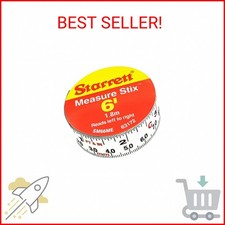 Starrett Tape Measure Stix with Adhesive Backing - Mount to Work Bench, Saw Tabl
