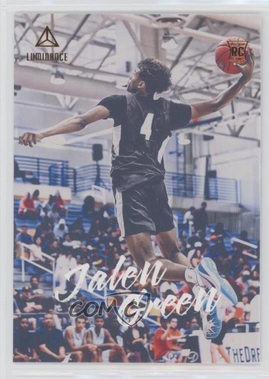 2021 Panini Chronicles Draft Picks Luminance Bronze Jalen Green Rookie RC 05ye