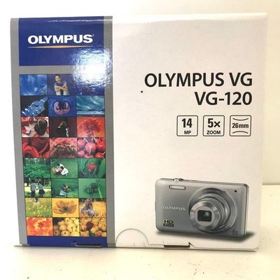 【未使用品】　OLYMPUS VG-120 シルバー　コンパクトデジタルカメラ OLYMPUS VG-120 Silver Compact Digital Camera Unused Excellent